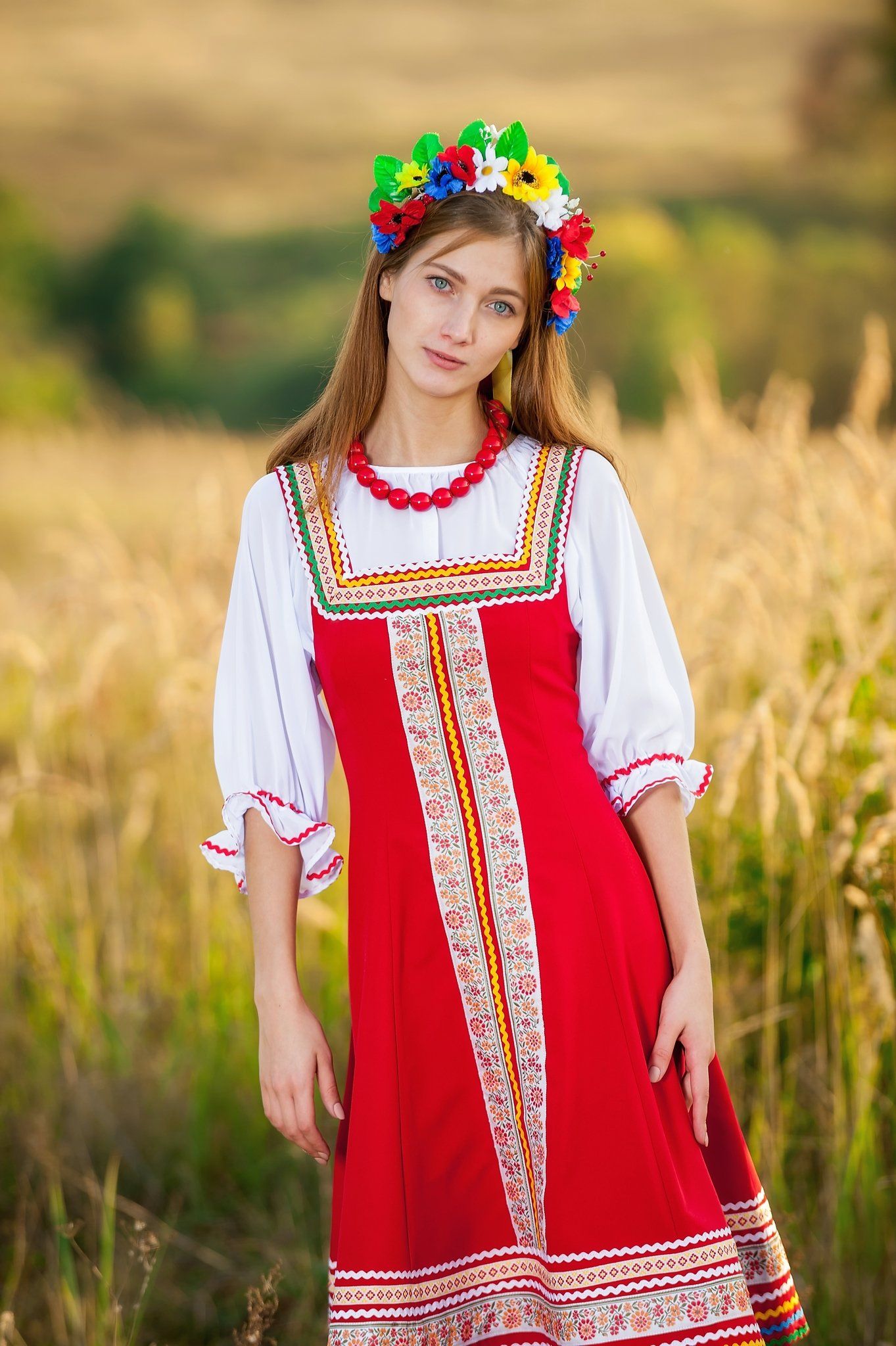 Women in Slavic costumes in Sappopan — step in, relax, and chat live