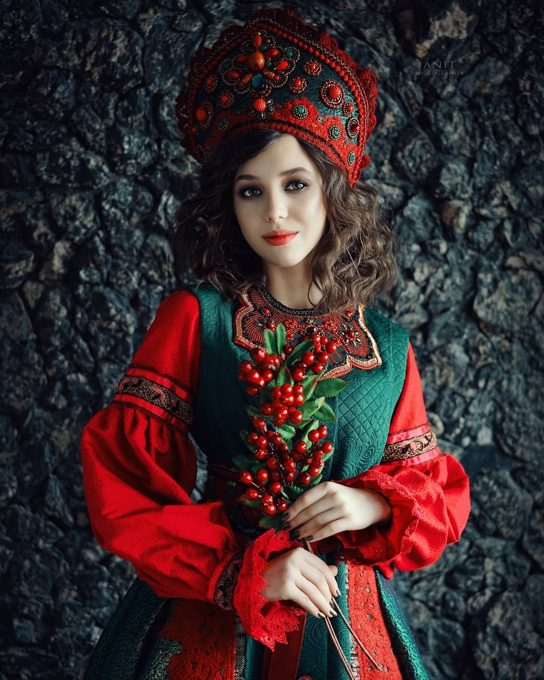 Nude girl Women in Slavic costumes in Sappopan